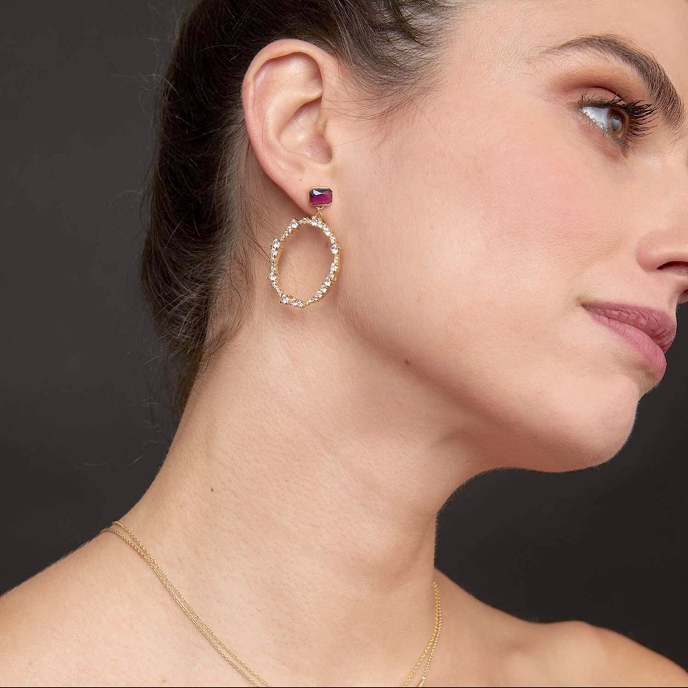 gorjana Rosslyn Drop Earrings (NWT)